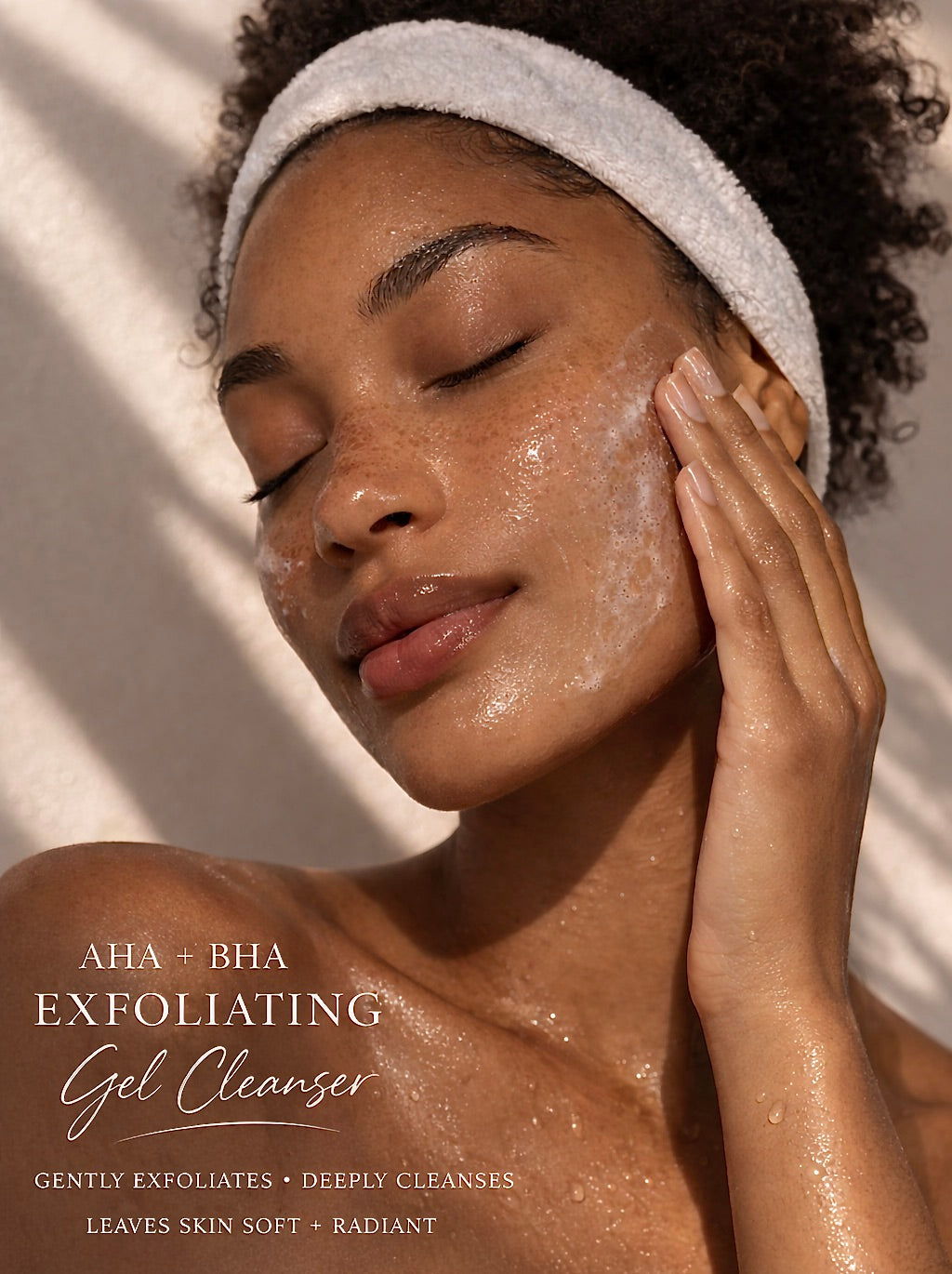 AHA + BHA Exfoliating Gel Cleanser - JolieSKN