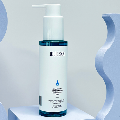 AHA + BHA Exfoliating Gel Cleanser - JolieSKN