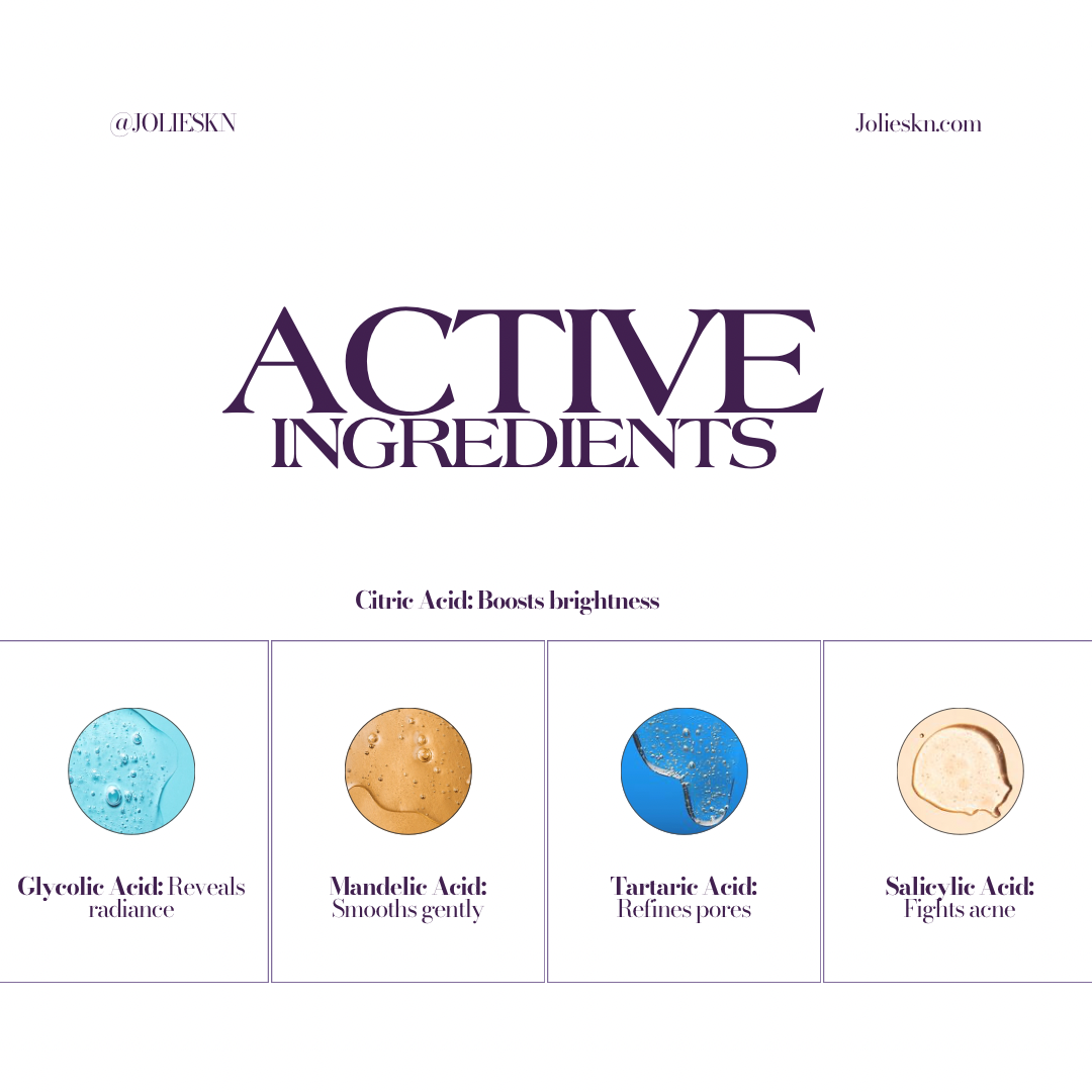 AHA + BHA Exfoliating Gel Cleanser - JolieSKN